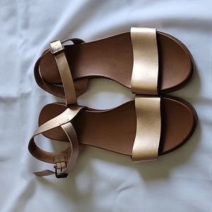 Bronze sandals